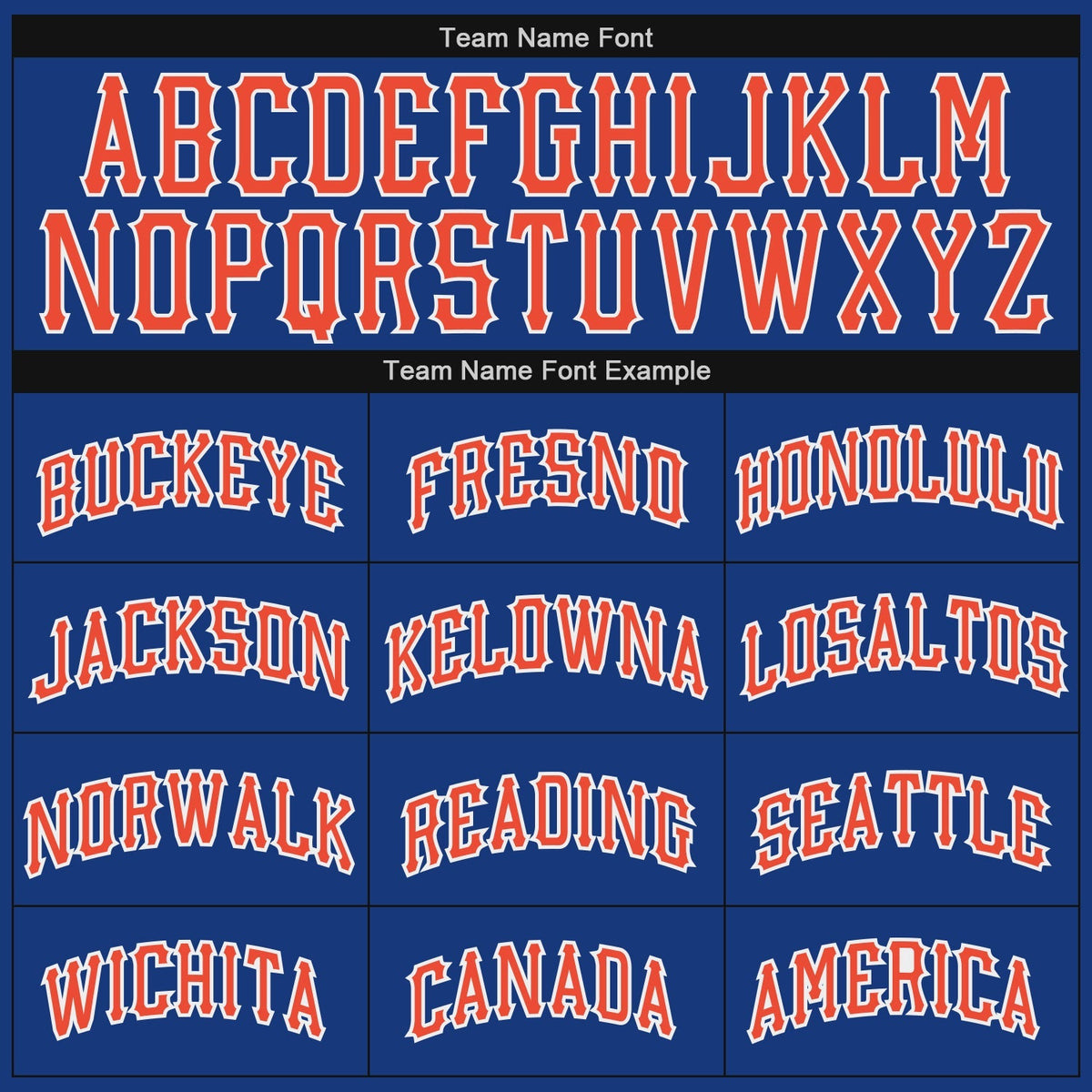 Custom Basketball Jersey - Royal Orange-White Throwback - Style Royal0110