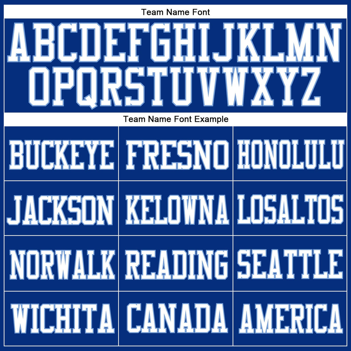 Custom Football Jersey - Royal White-Light Blue Mesh