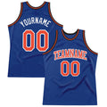 Custom Basketball Jersey - Royal Orange-White Throwback - Style Royal0341