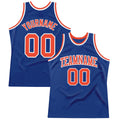 Custom Basketball Jersey - Royal Orange-White Throwback - Style Royal0345