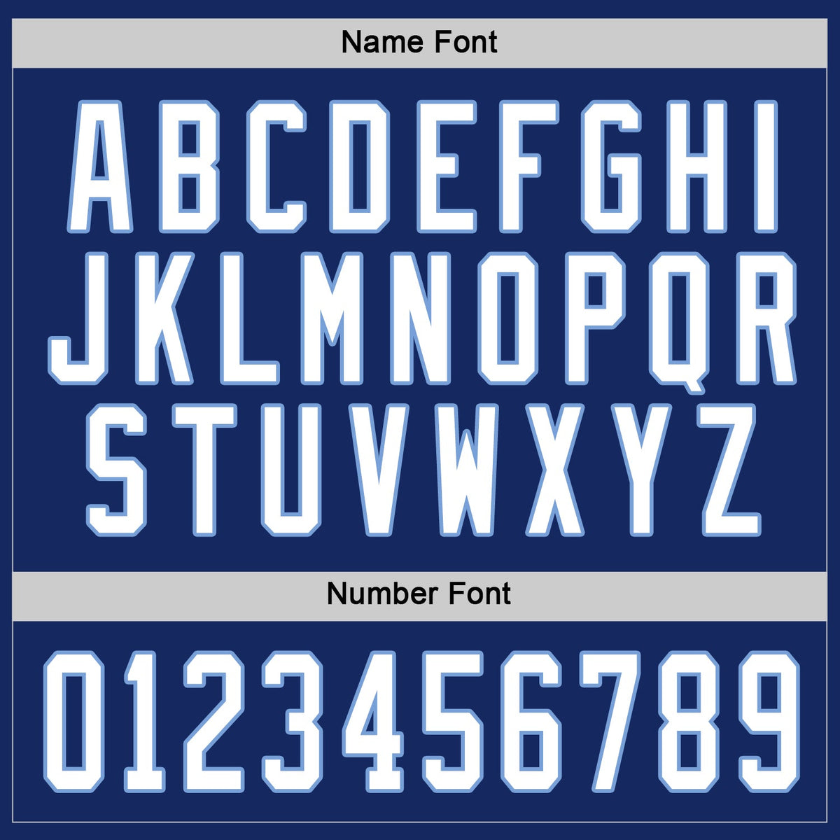 Custom Hockey Jersey - Royal White-Light Blue - Style Royal0391