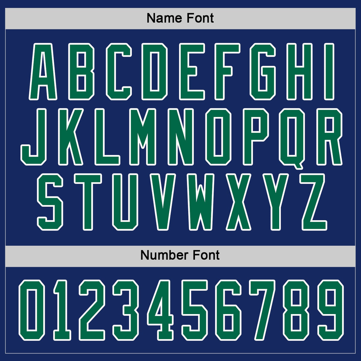 Custom Hockey Jersey - Royal Kelly Green-White