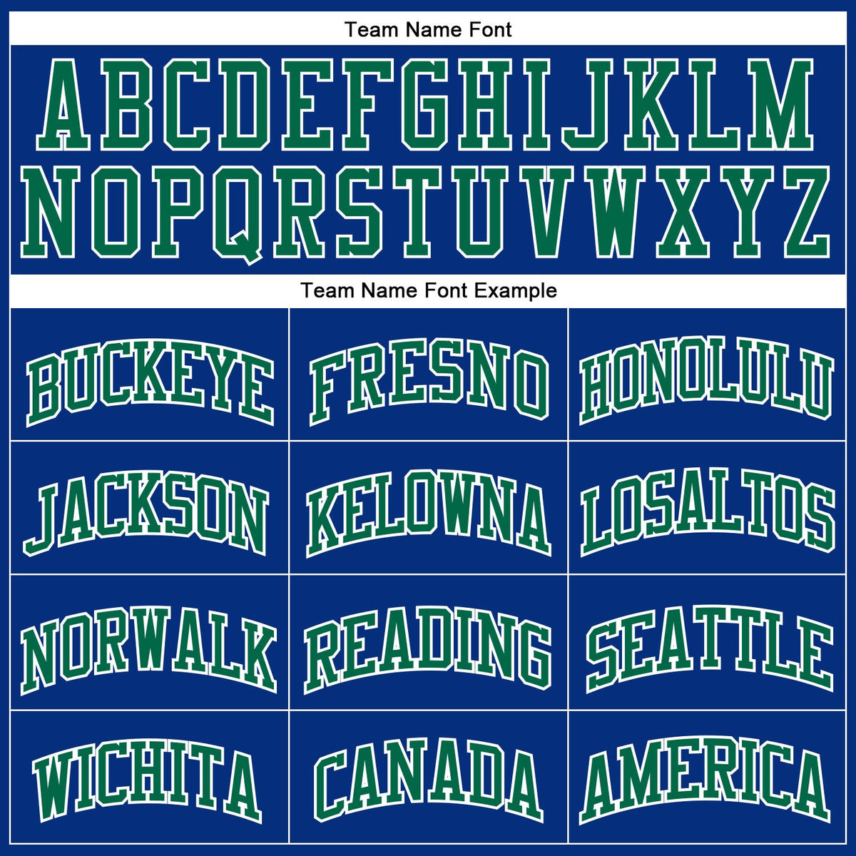Custom Basketball Jersey - Royal Kelly Green-White Throwback