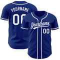 Custom Baseball Jersey - Royal White - Style Royal0441
