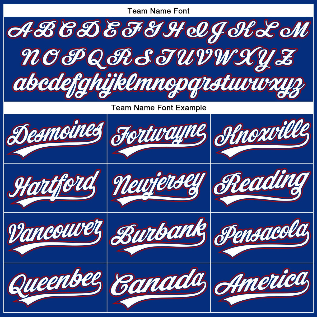 Custom Baseball Jersey - Royal White Pinstripe Red