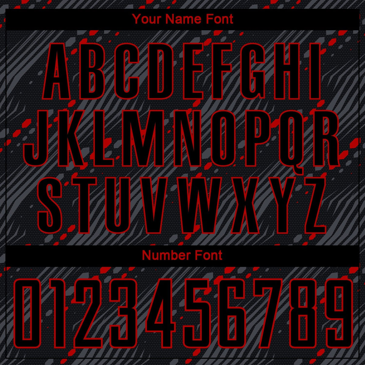 Custom Soccer Jersey - Black Red Sublimation Uniform - Style Soccer0224