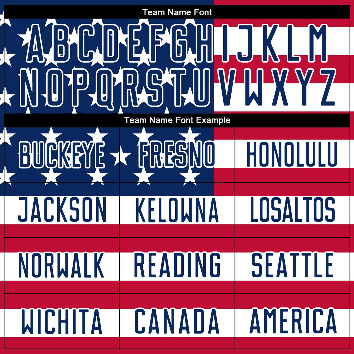 Custom Soccer Jersey - Red Royal-White Sublimation American Flag Uniform