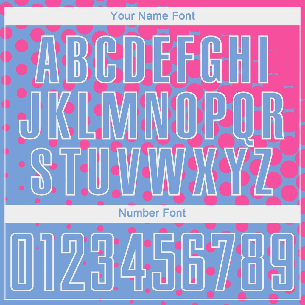Custom Soccer Jersey - Light Blue Pink-White Sublimation Uniform - Style Soccer0881