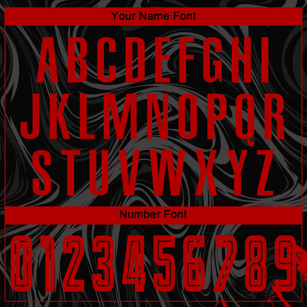 Custom Soccer Jersey - Black Red Sublimation Uniform - Style Soccer0985