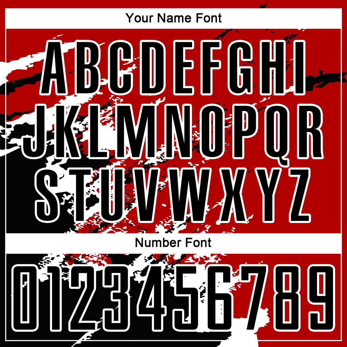 Custom Soccer Jersey - Red Black-White Abstract Fragment Art Splash Sublimation Uniform