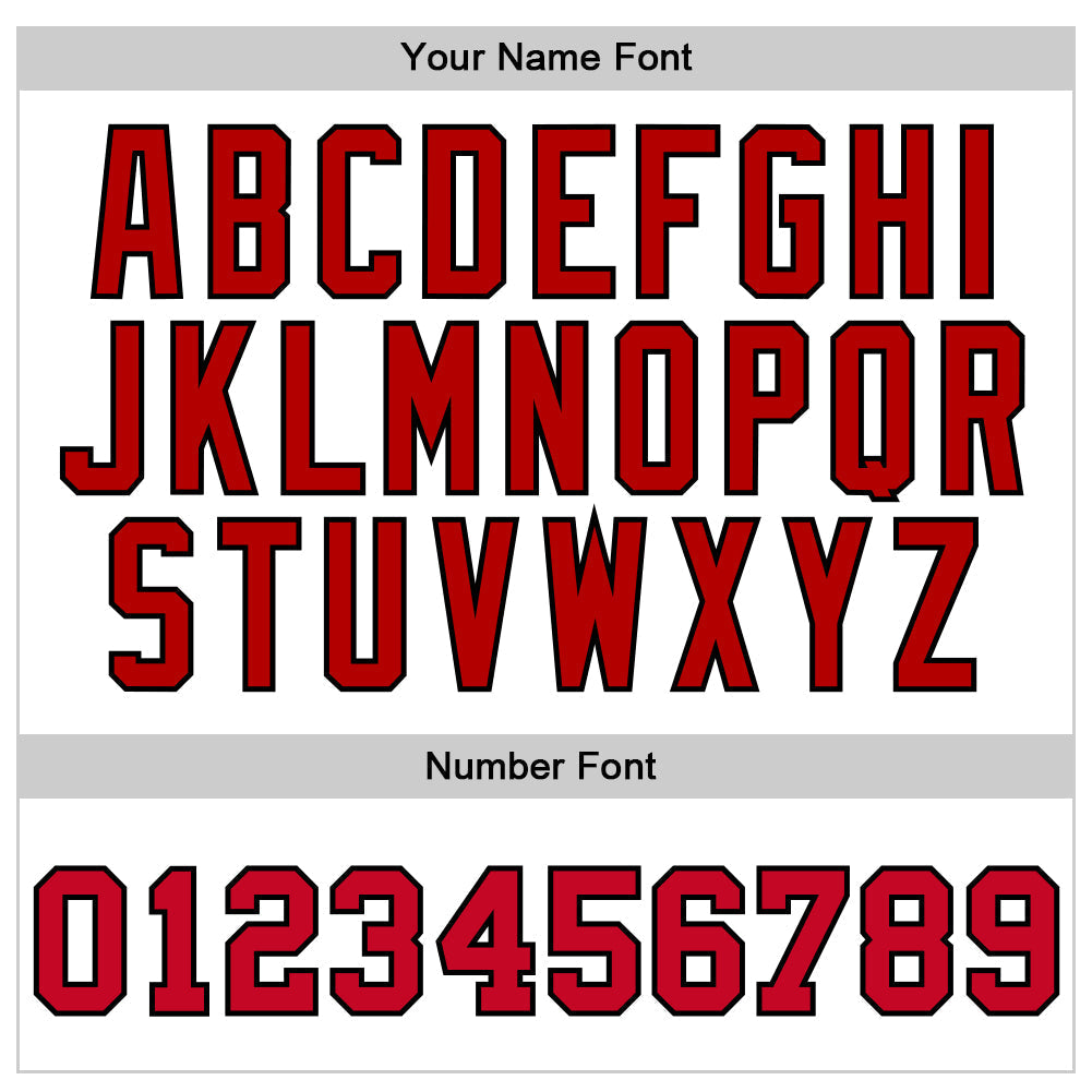 Custom Basketball Jersey - White Red-Black Throwback - Style White0992
