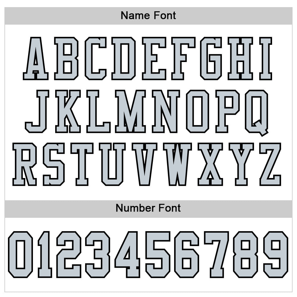Custom Football Jersey - White Silver-Black Mesh - Style White1131
