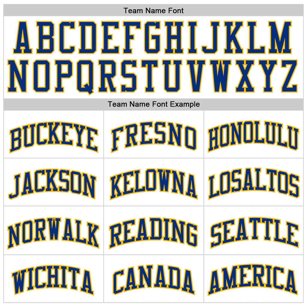 Custom Basketball Jersey - White Royal Pinstripe Royal-Gold