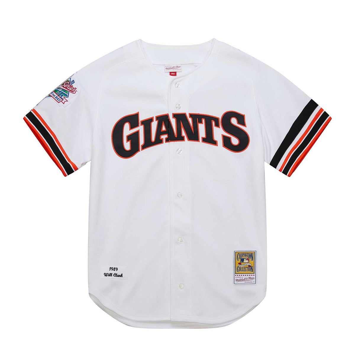 San Francisco Giants Will Clark White Cooperstown Collection 1989 Baseball Jersey