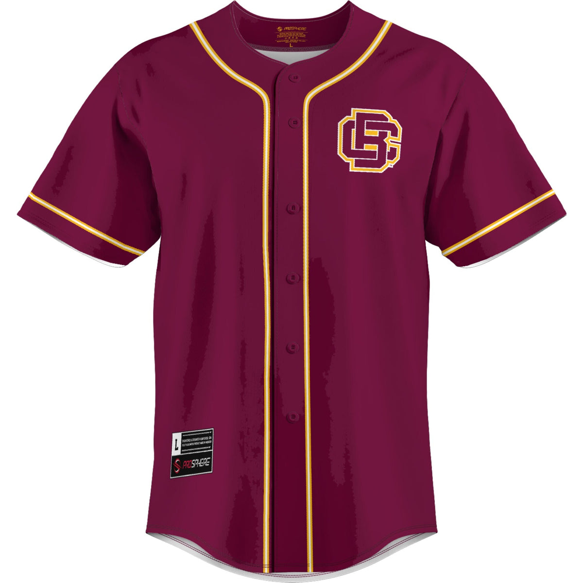 Bethune-Cookman Wildcats Lightweight Baseball Jersey - Maroon