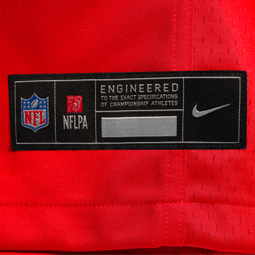 New England Patriots A.J. Brown Red Game Football Jersey