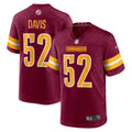 Washington Commanders Jamin Davis Burgundy Player Game Football Jersey
