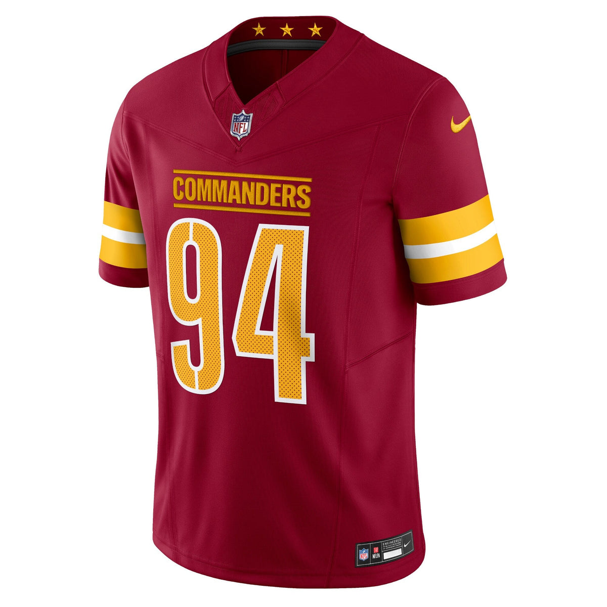 Washington Commanders Daron Payne Burgundy Vapor F.U.S.E. Limited Football Jersey