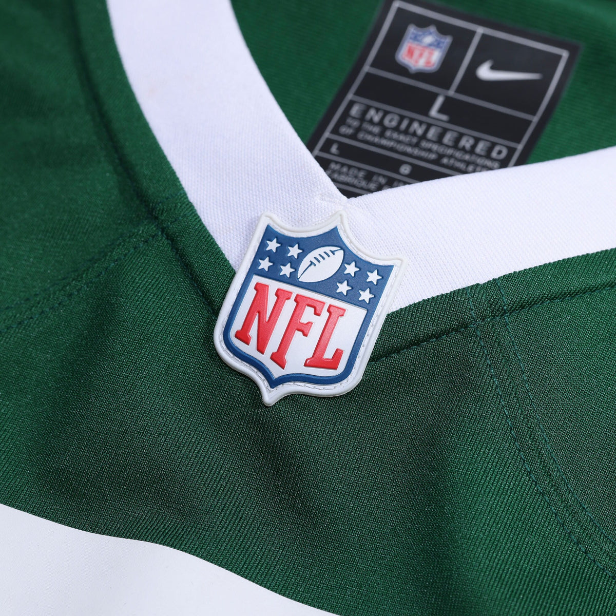 New York Jets Number 1 Groom Legacy Green Game Football Jersey
