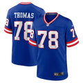 New York Giants Andrew Thomas Royal Alternate Game Football Jersey