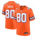 Denver Broncos Rod Smith Orange Retired Player Alternate Game Football Jersey