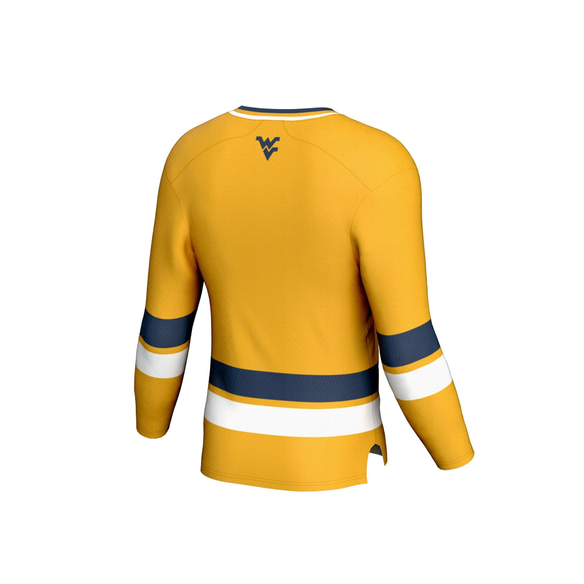 Gold West Virginia Mountaineers Spirit Hockey Jersey