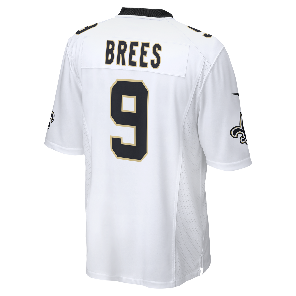 New Orleans Saints Drew Brees White Game Football Jersey