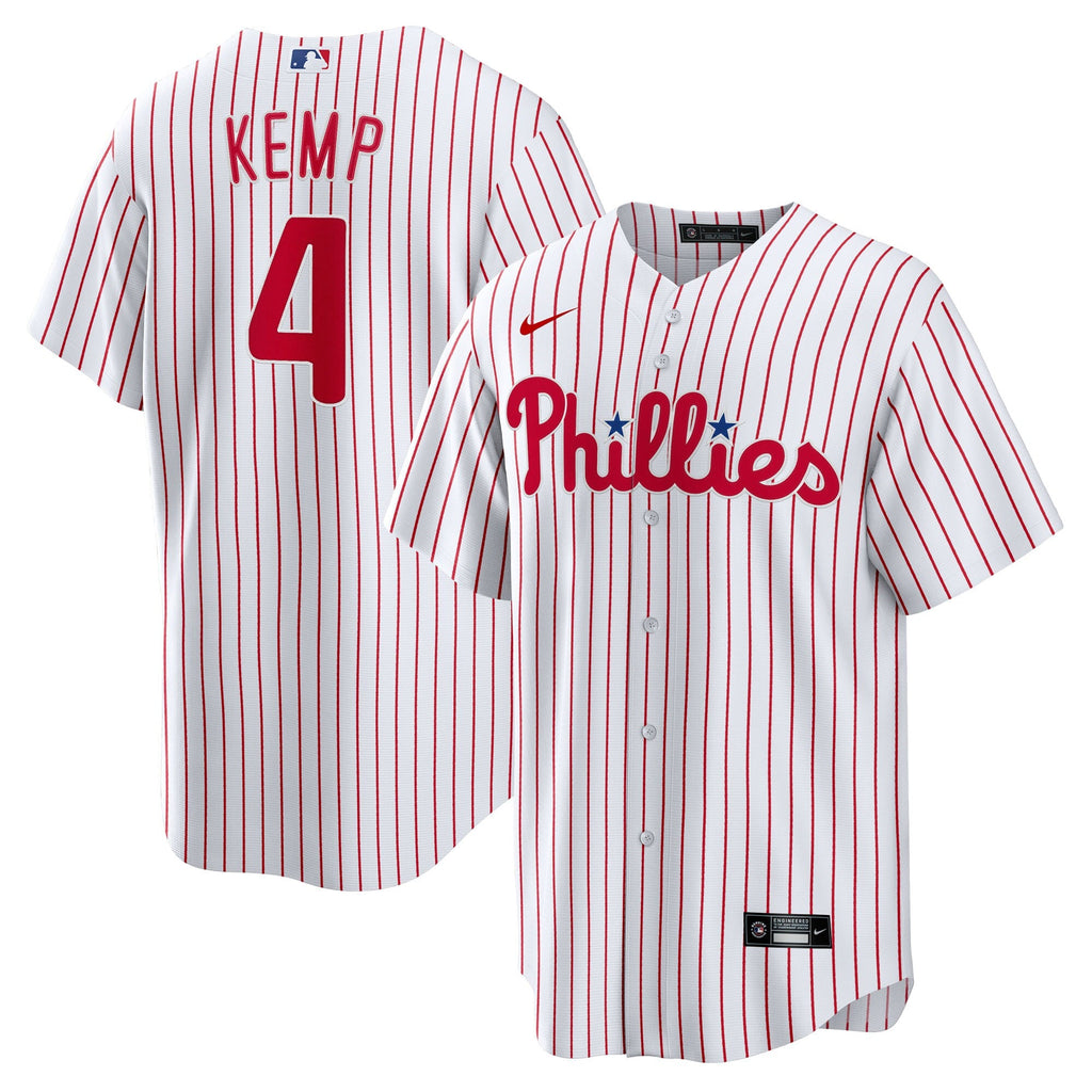 Philadelphia Phillies Otto Kemp White Home Replica Baseball Jersey