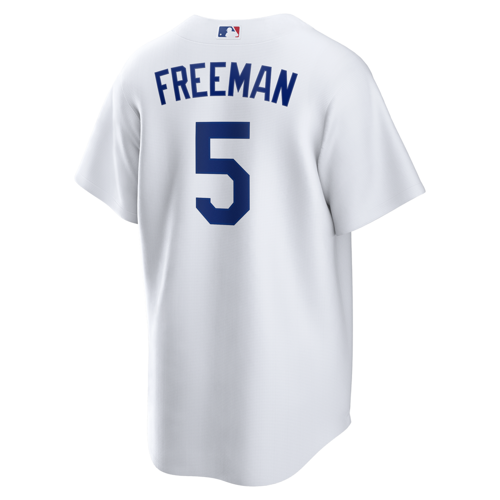 Los Angeles Dodgers Freddie Freeman White Home Replica Baseball Jersey