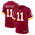 Washington Commanders Luke McCaffrey Burgundy Game Football Jersey