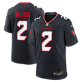 Houston Texans Calen Bullock Navy Team Game Football Jersey
