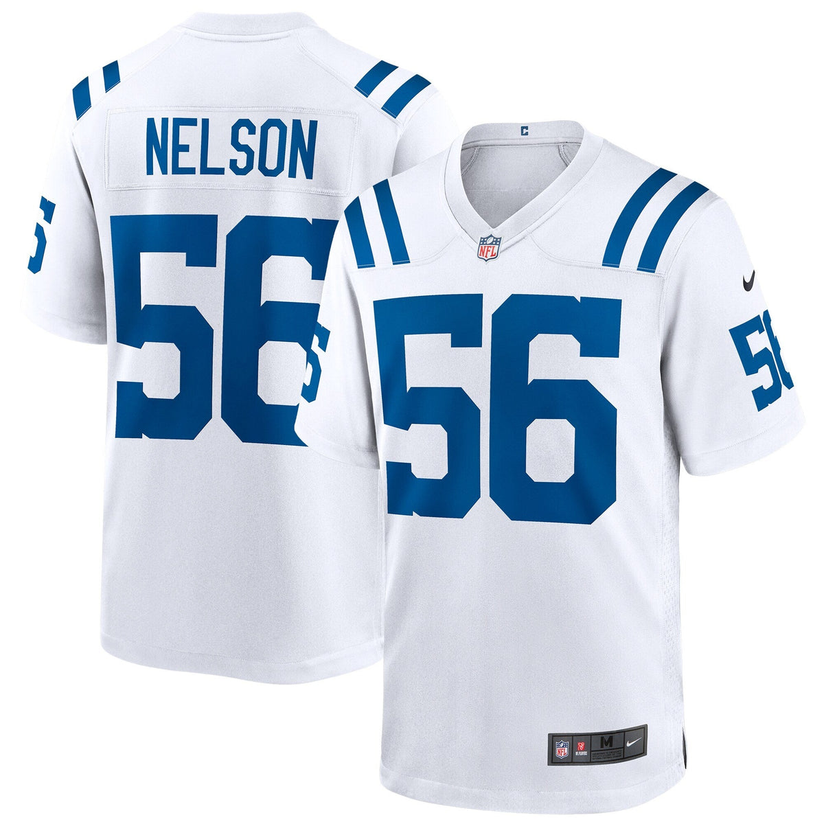 Indianapolis Colts Quenton Nelson White Game Player Football Jersey