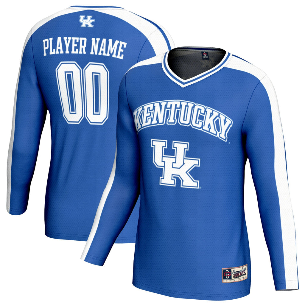 Kentucky Wildcats NIL Pick-A-Player Lightweight Collegiate Volleyball Fashion Jersey - Royal