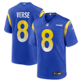 Los Angeles Rams Jared Verse Royal Player Game Football Jersey