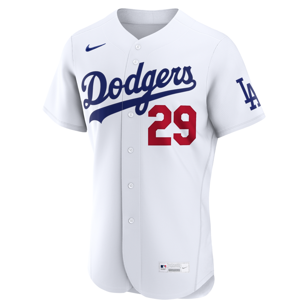 Los Angeles Dodgers Tarik Skubal White Home Baseball Jersey