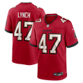 Tampa Bay Buccaneers John Lynch Red Game Retired Player Football Jersey
