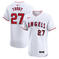 Los Angeles Angels Mike Trout White Home Elite Player Baseball Jersey
