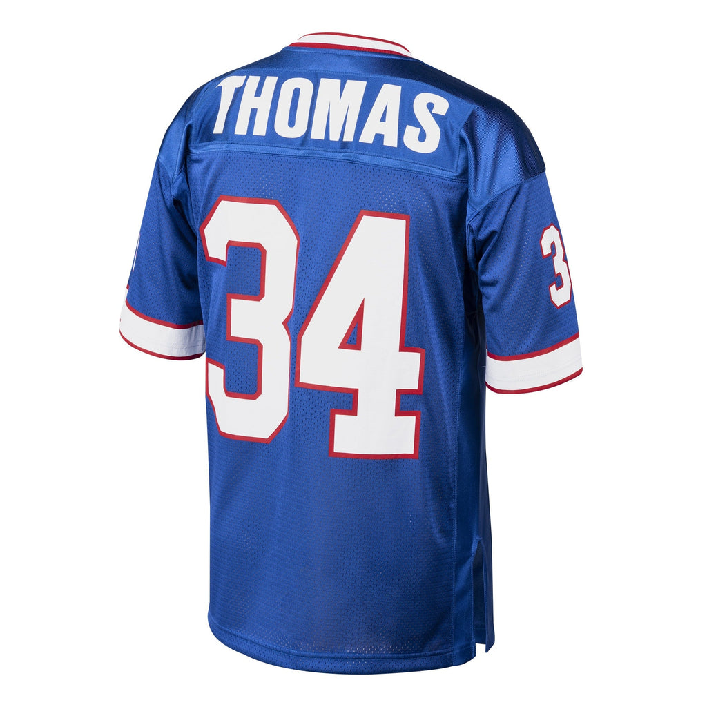 Buffalo Bills 1985 Thurman Thomas Royal Throwback Retired Player Football Jersey