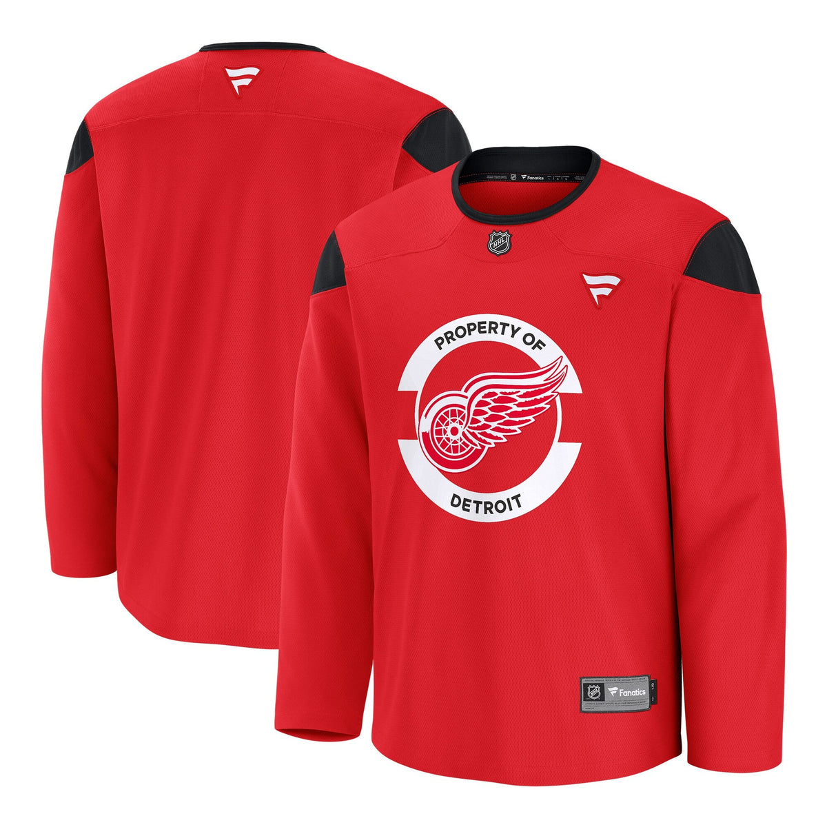 Detroit Red Wings Red Practice Jersey
