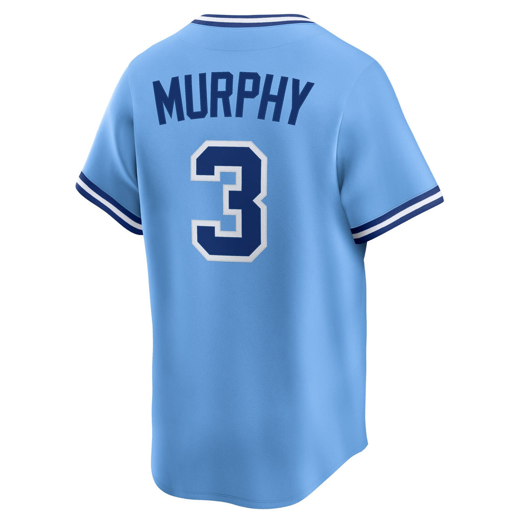 Atlanta Braves Dale Murphy Light Blue Throwback Cooperstown Collection Limited Baseball Jersey