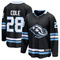 Utah Mammoth Ian Cole Black Home Breakaway Player Hockey Jersey
