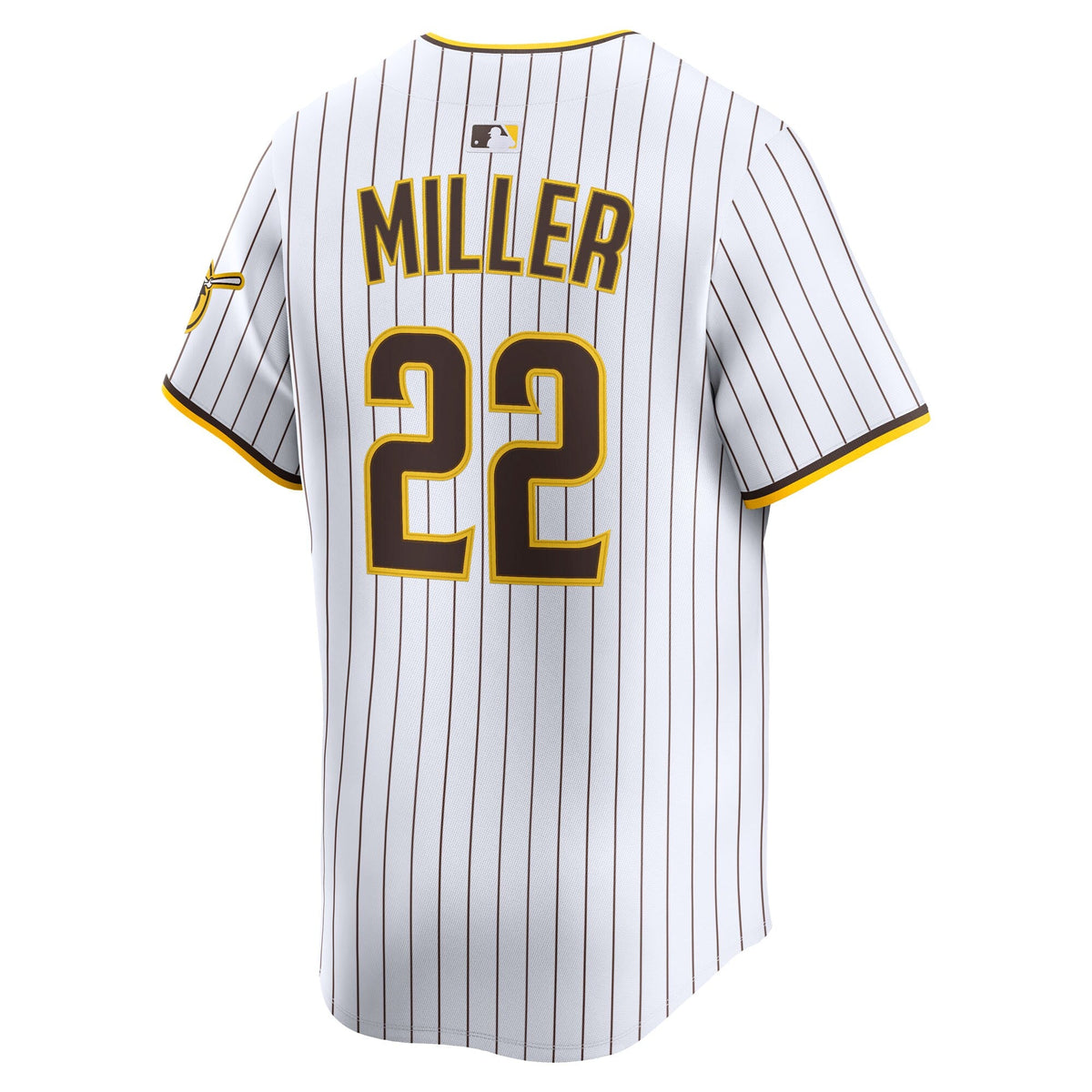 San Diego Padres Mason Miller White Home Limited Player Baseball Jersey