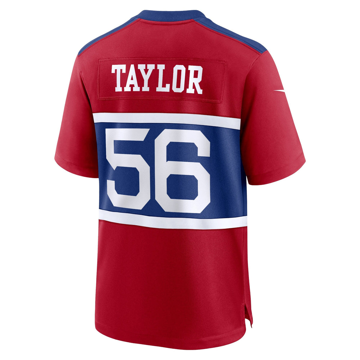 New York Giants Lawrence Taylor Century Red Alternate Retired Player Game Football Jersey