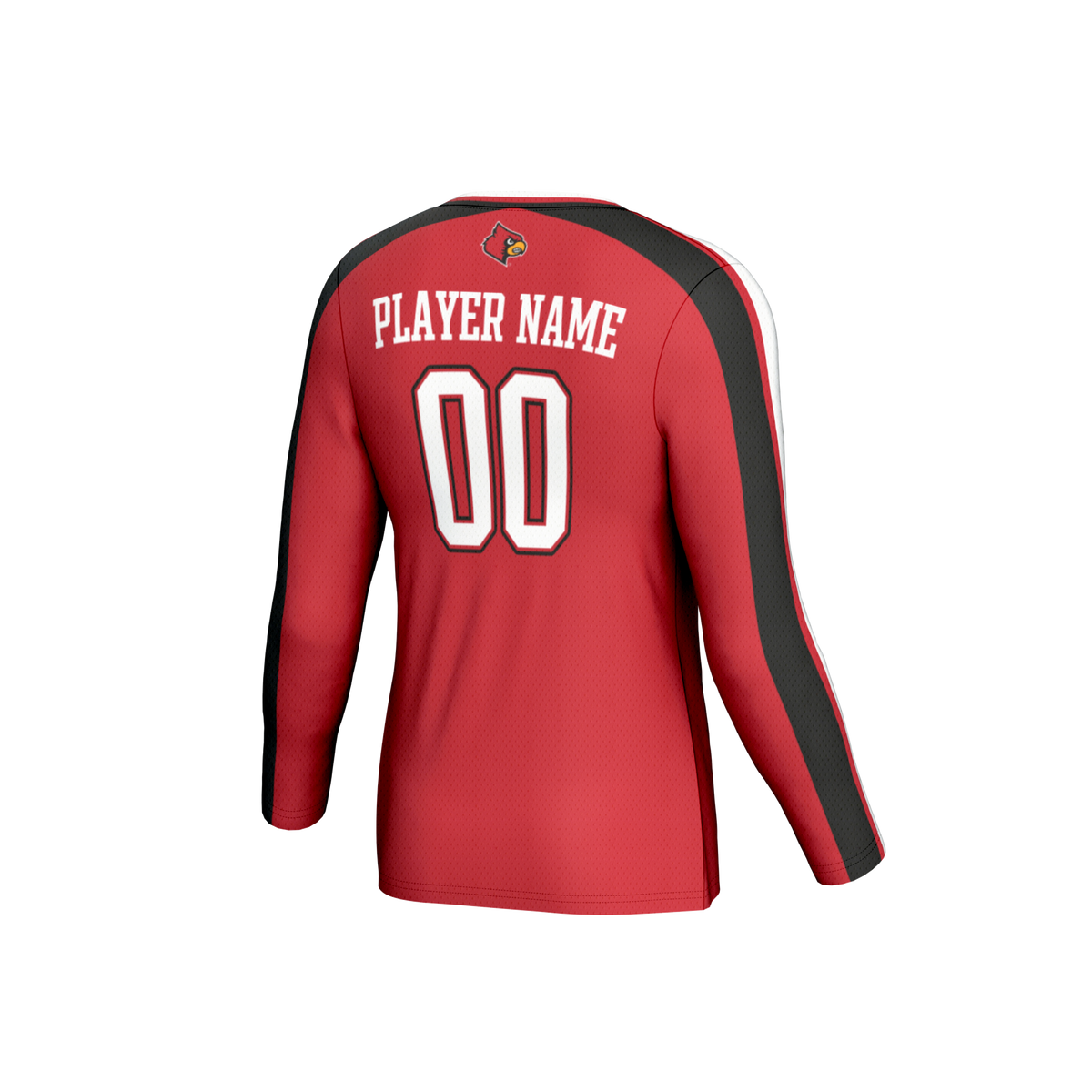 Louisville Cardinals NIL Pick-A-Player Lightweight Collegiate Volleyball Fashion Jersey - Red