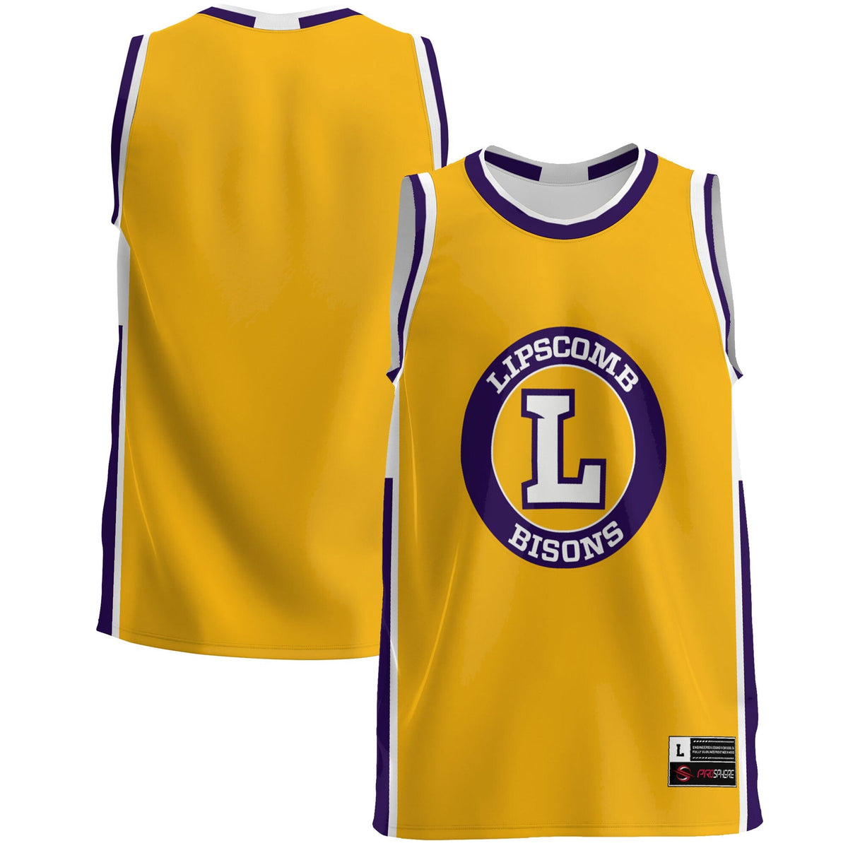 Lipscomb Bisons Lightweight Basketball Jersey - Purple