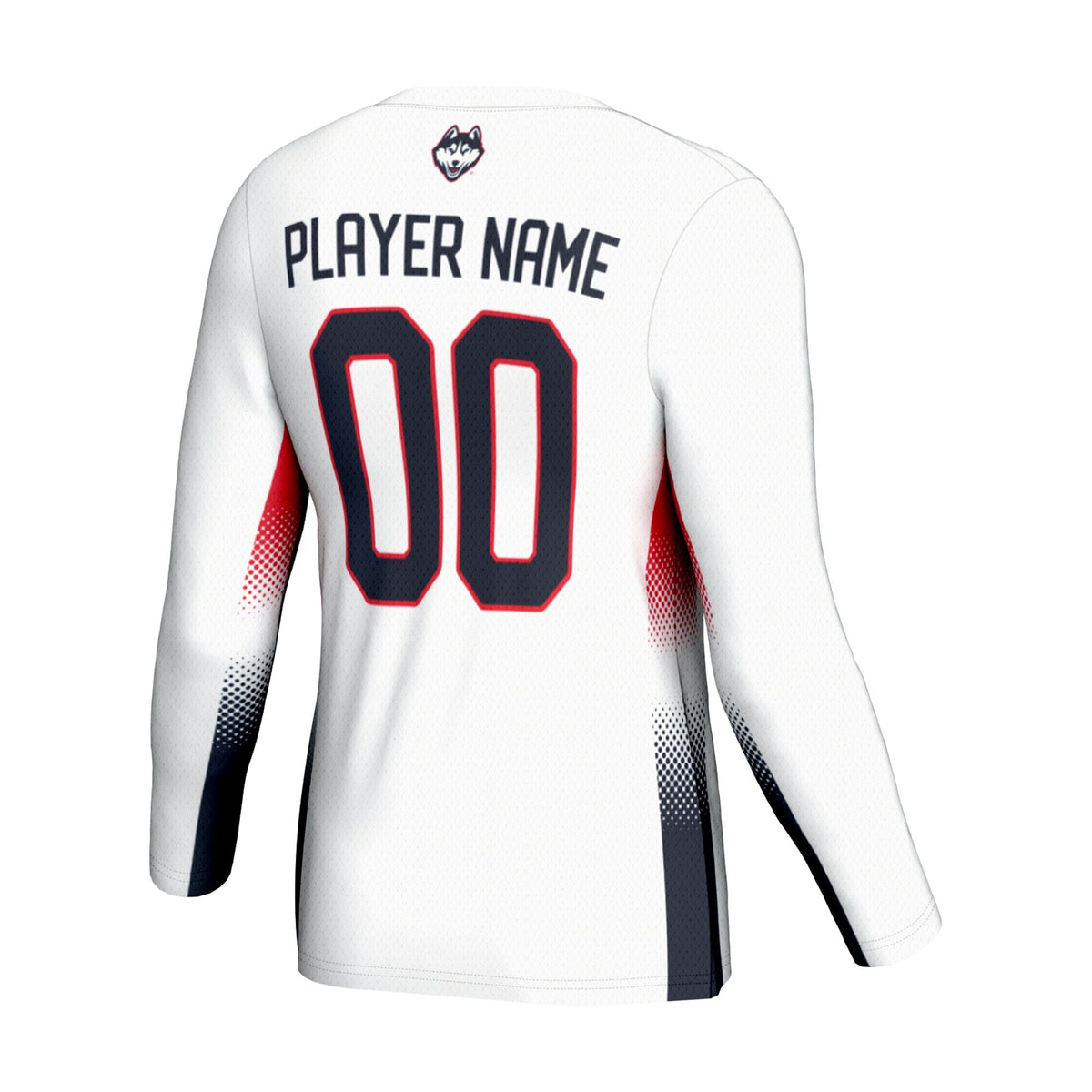 UConn Huskies NIL Lightweight Volleyball Jersey - White