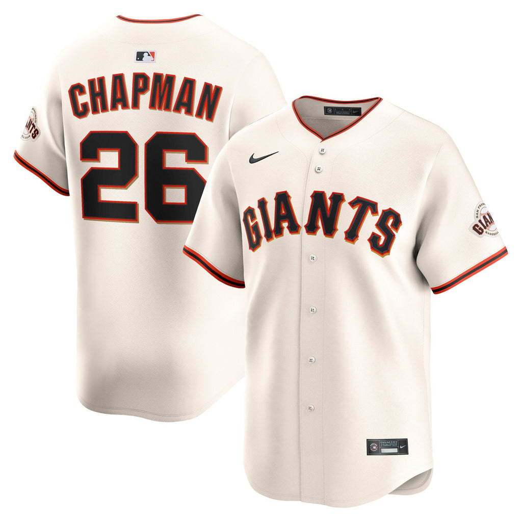 San Francisco Giants Matt Chapman Cream Home Limited Player Baseball Jersey