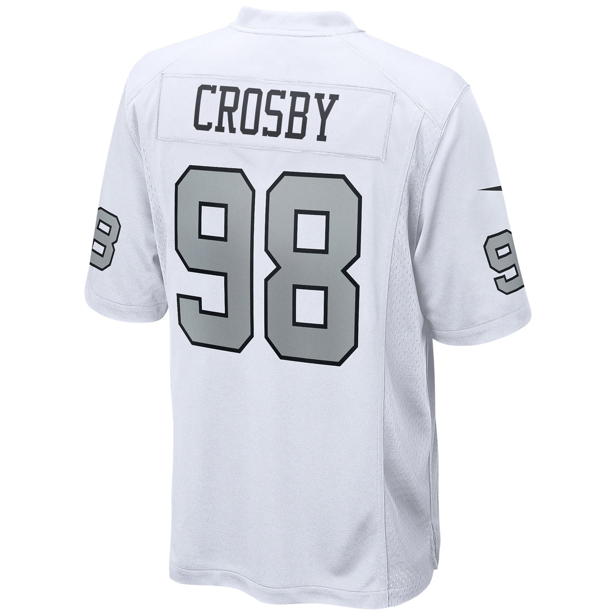 Las Vegas Raiders Maxx Crosby White Alternate Game Football Jersey