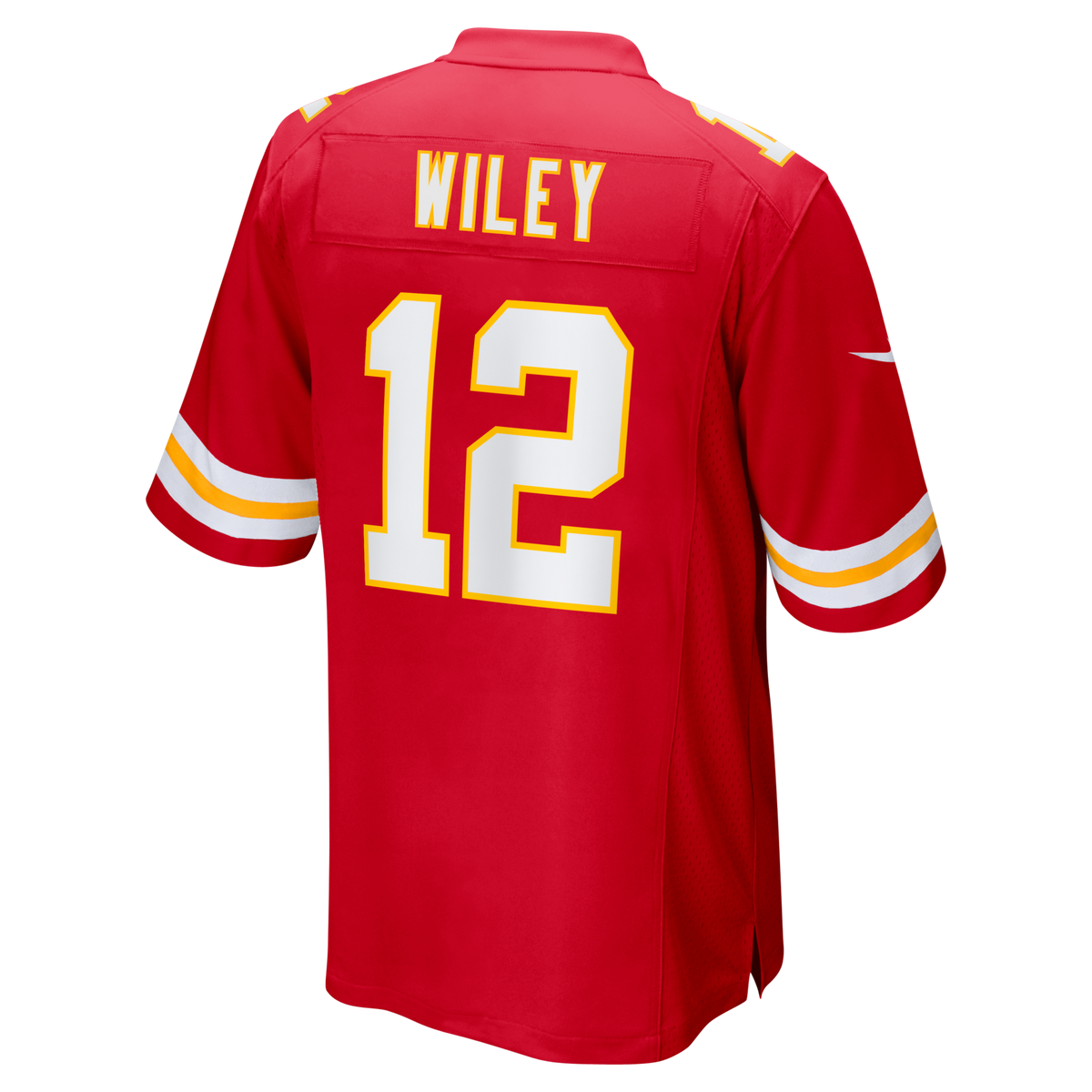 Kansas City Chiefs Jared Wiley Red Game Football Jersey