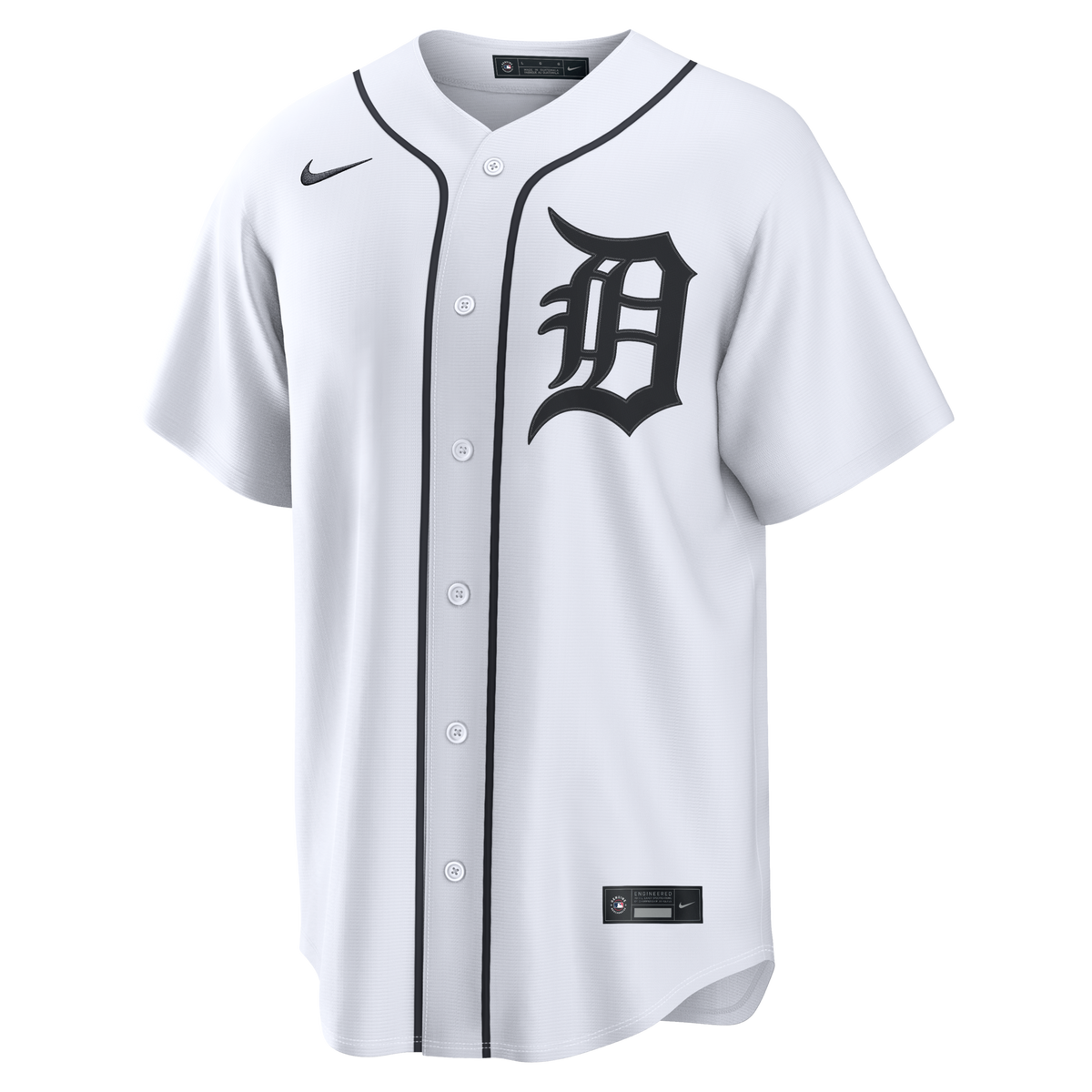 Detroit Tigers Max Clark White Home Replica Baseball Jersey